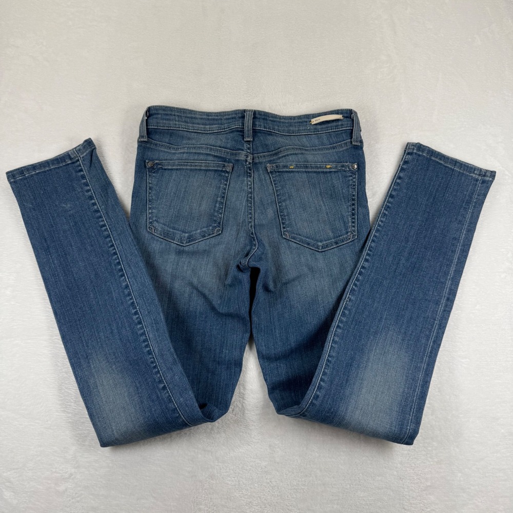 Pilcro and the Letterpress Hyphen Straight Leg Jeans Blue Medium‎ Wash Womens 27